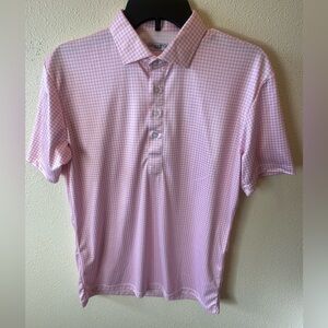 Collars & Co. Men’s Short-Sleeved Four Button Polo Shirt